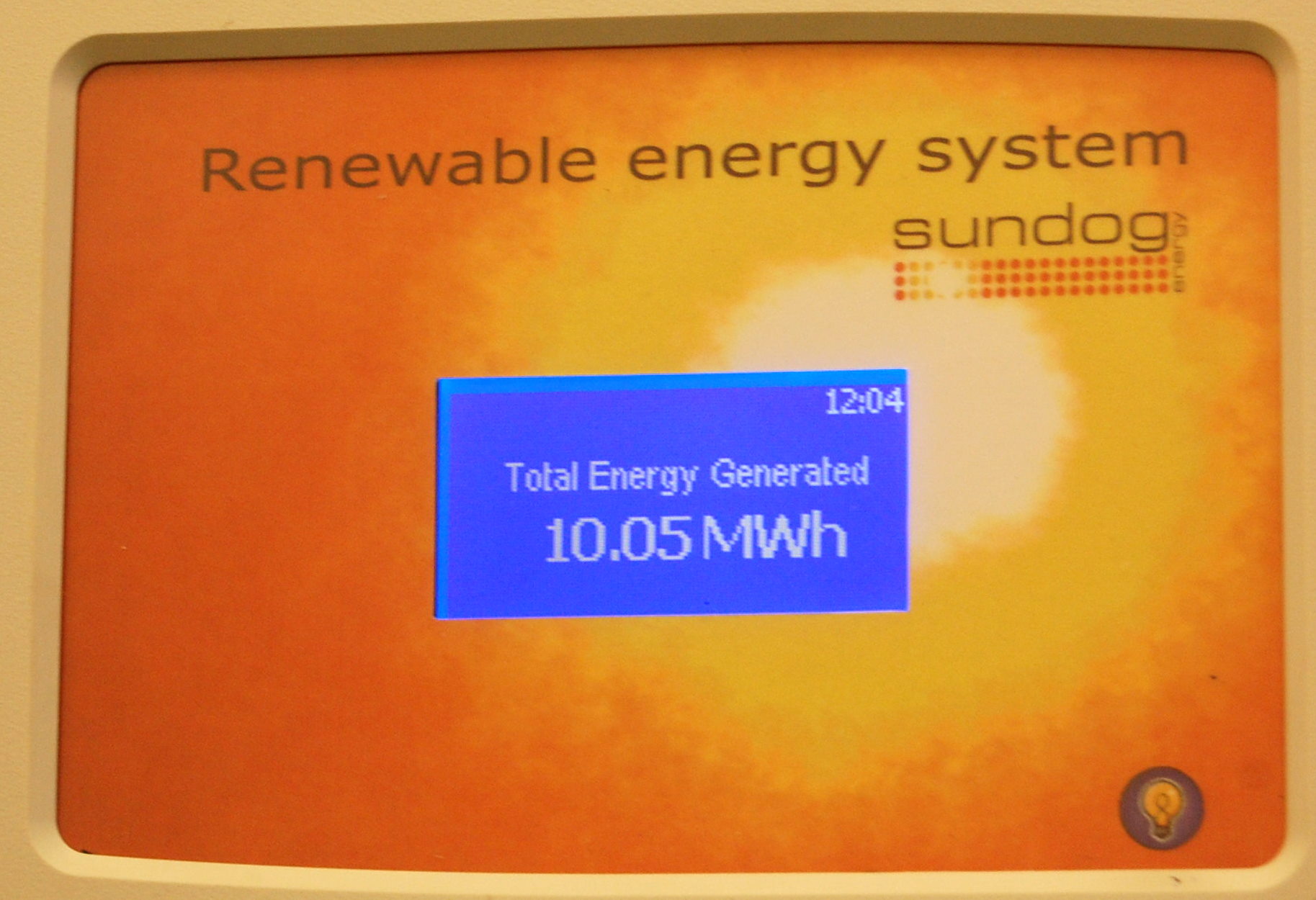Monitoring our Green Electricity production